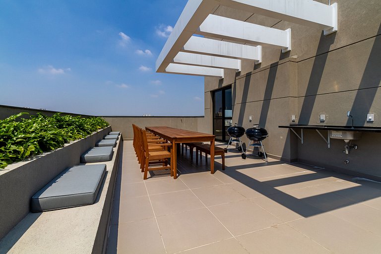 Studio com Varanda na Vila Mariana by Housi