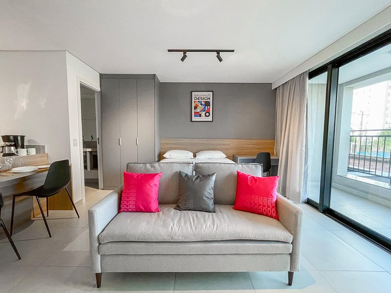 Studio Moderno em Campo Grande by Housi