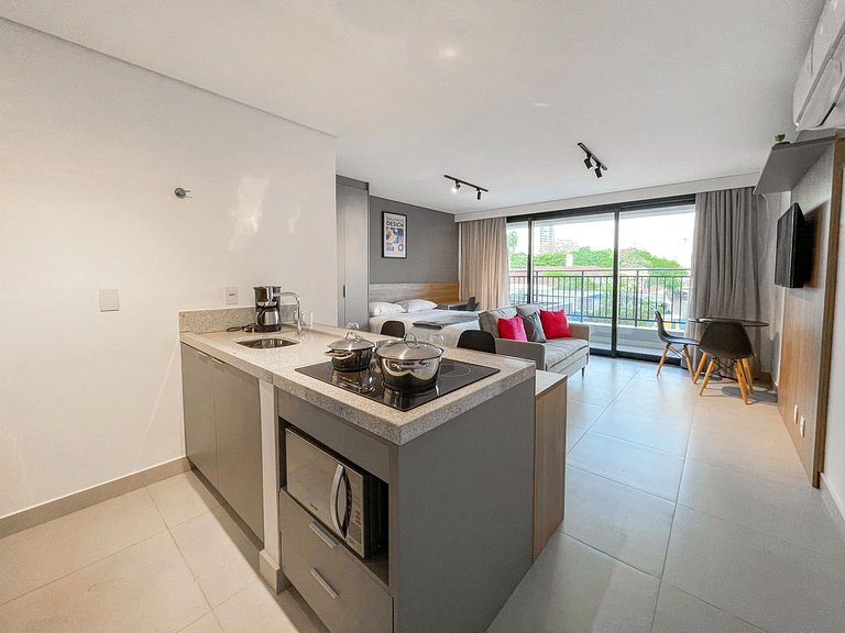 Studio Moderno em Campo Grande by Housi