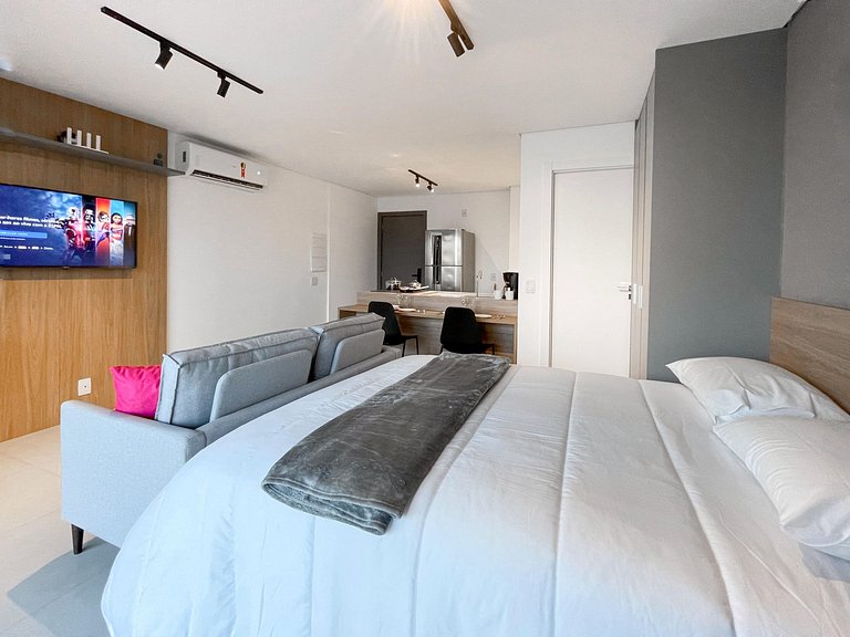 Studio Moderno em Campo Grande by Housi