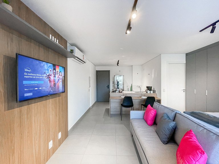 Studio Moderno em Campo Grande by Housi