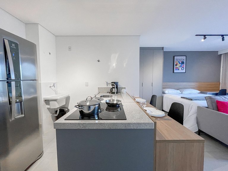 Studio Moderno em Campo Grande by Housi