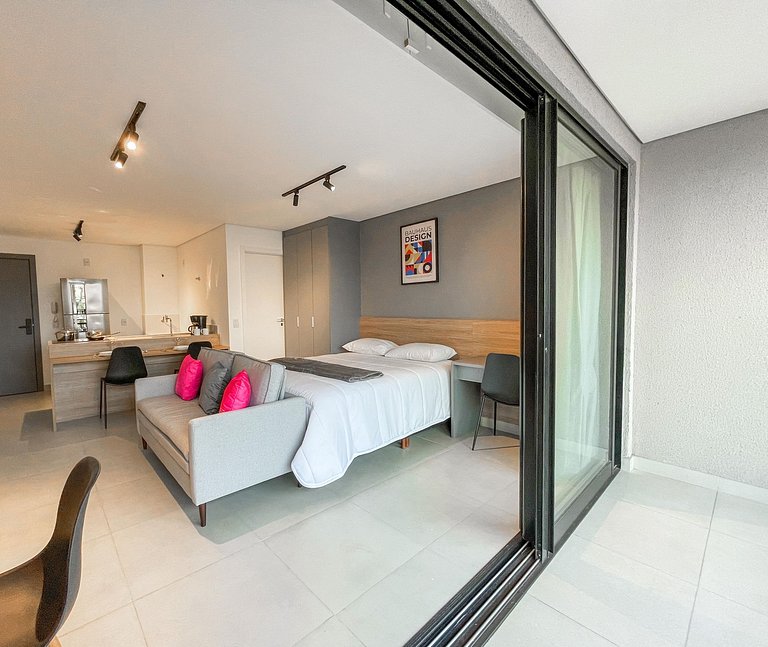 Studio Moderno em Campo Grande by Housi