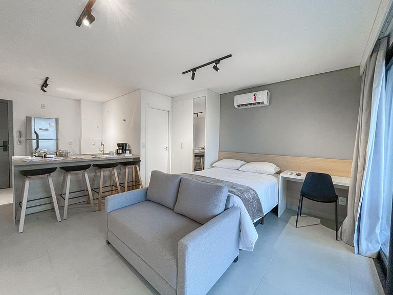 Studio Moderno em Campo Grande by Housi