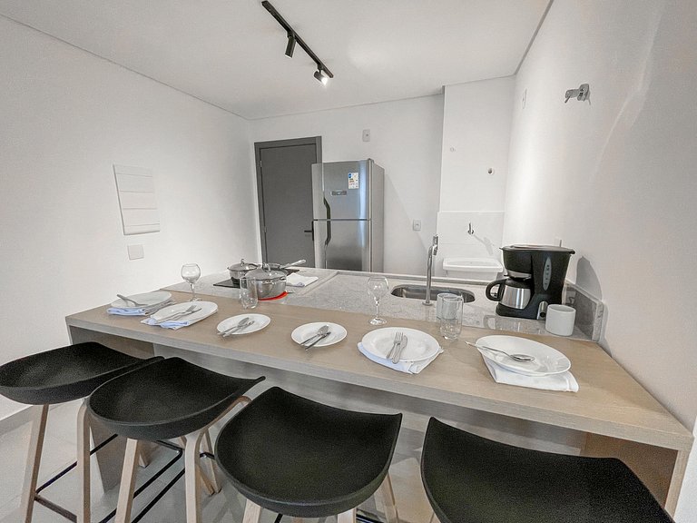 Studio Moderno em Campo Grande by Housi