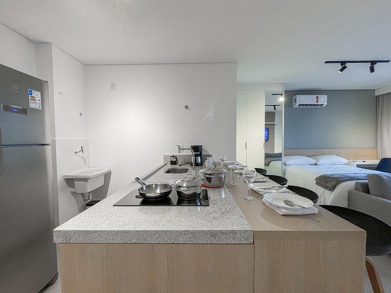 Studio Moderno em Campo Grande by Housi