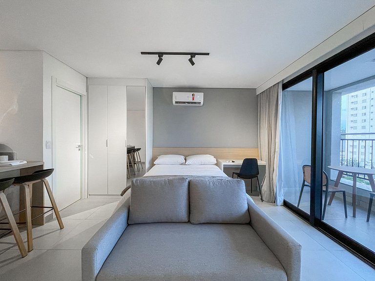 Studio Moderno em Campo Grande by Housi