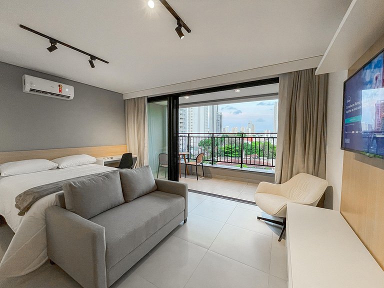 Studio Moderno em Campo Grande by Housi