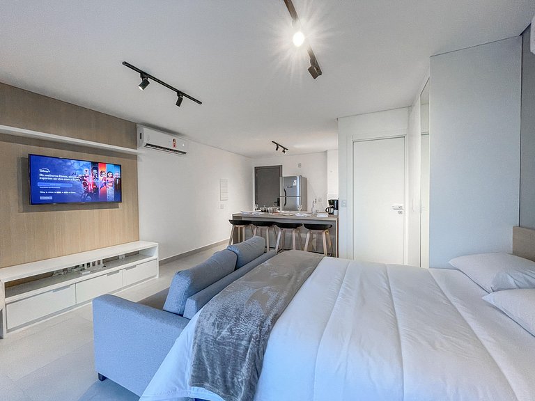 Studio Moderno em Campo Grande by Housi