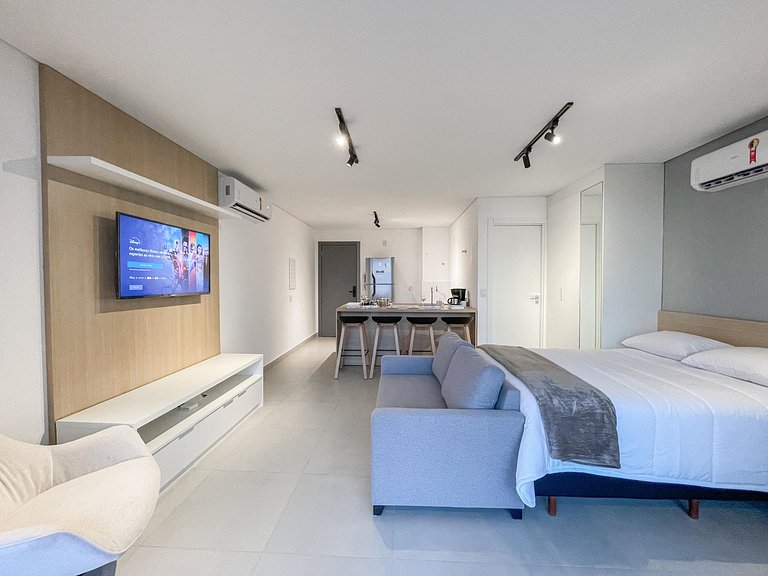 Studio Moderno em Campo Grande by Housi