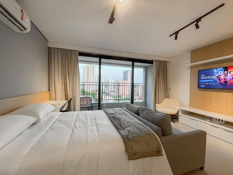 Studio Moderno em Campo Grande by Housi