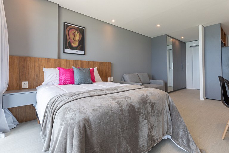 Art Studio Quadruple Sea View Carpediem by Housi