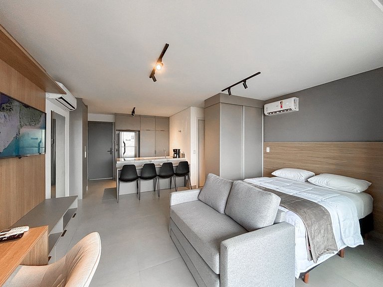 Studio Moderno em Campo Grande by Housi