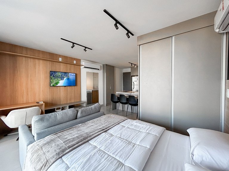 Studio Moderno em Campo Grande by Housi
