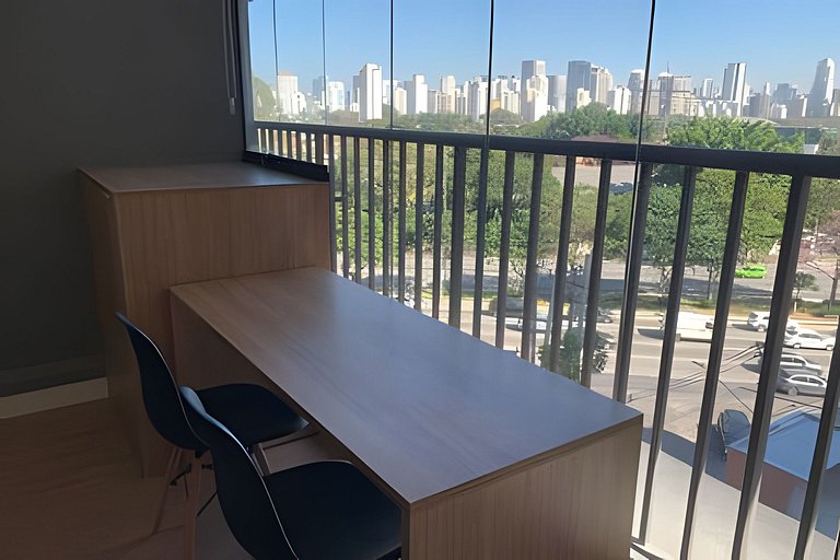 (ONVO) Studio moderno, com Coworking e Academia