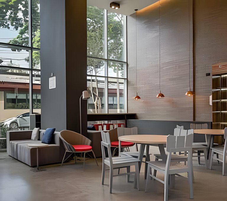 (ONVO) Studio moderno, com Coworking e Academia