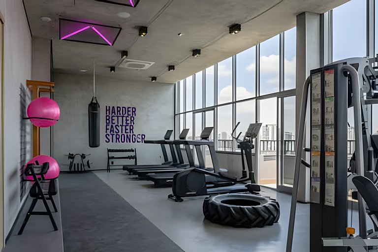 (ONVO) Studio c/varanda grande-academia, coworking