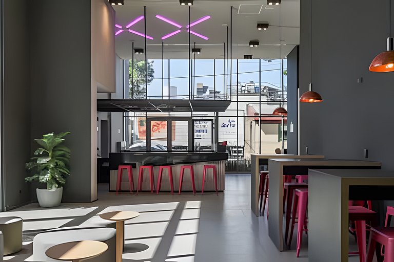 (ONVO) Studio c/varanda grande-academia, coworking