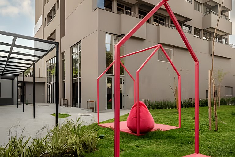 (ONVO) Studio c/varanda grande-academia, coworking