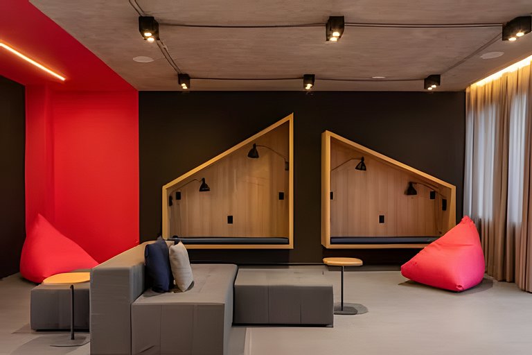 (ONVO) Studio c/varanda grande-academia, coworking