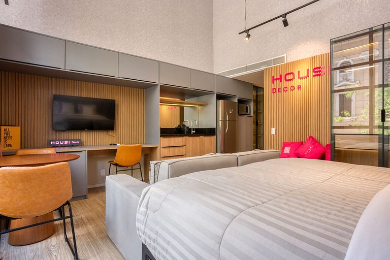 Housi Paulista | Studio Prime Decorado na Paulista