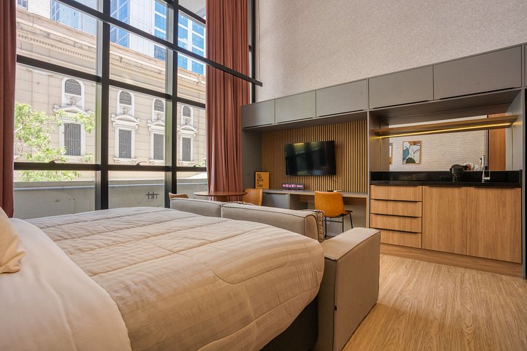 Housi Paulista | Studio Prime Decorado na Paulista