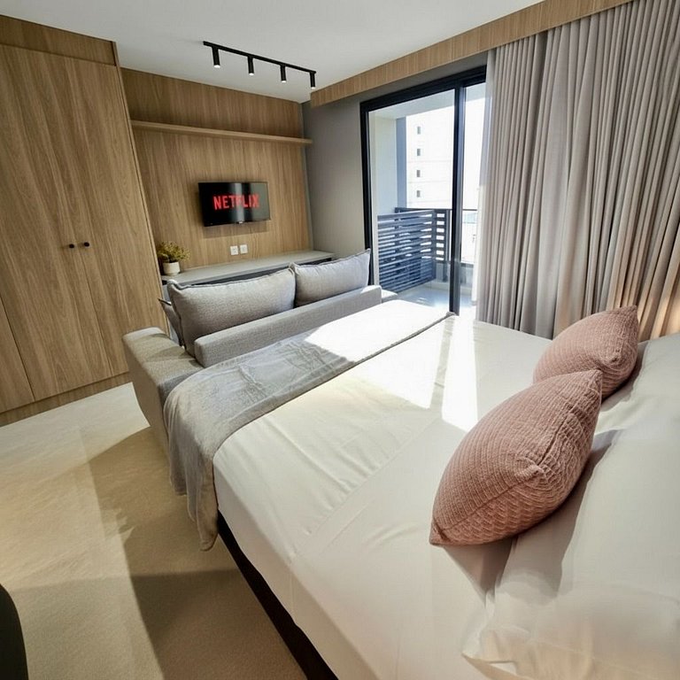 Studio Moderno na Praia do Suá - A7VIX by Housi