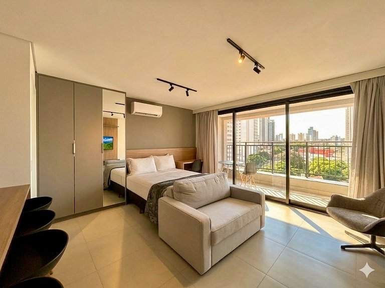 Studio Moderno em Campo Grande by Housi