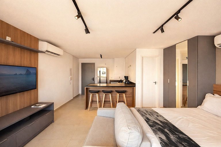 Studio Moderno em Campo Grande by Housi
