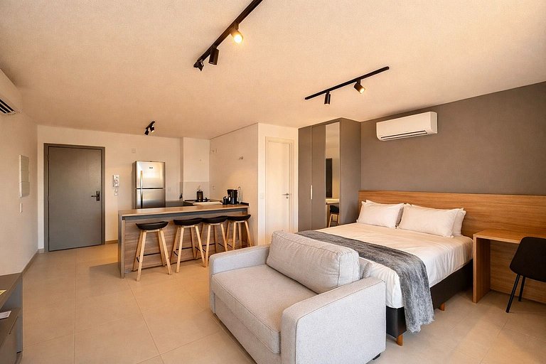 Studio Moderno em Campo Grande by Housi