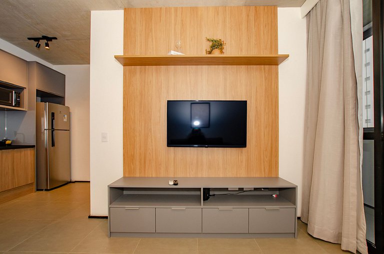 Apto Moderno 2 Quartos nos Jardins by Housi