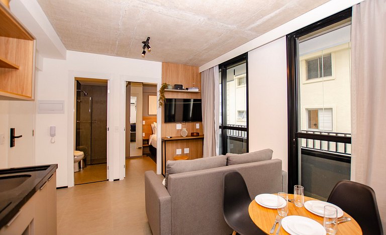 Apto Moderno 2 Quartos no Jardins - by Housi