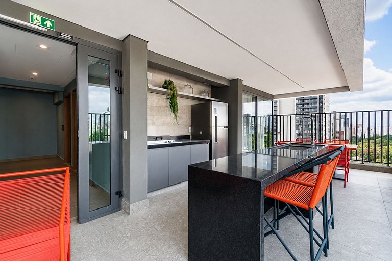 Studio moderno a 5 min da Av. Paulista