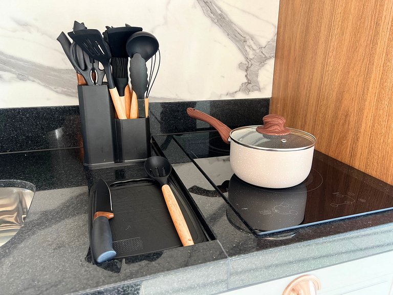Stúdio moderno e equipado no centro de Guarulhos