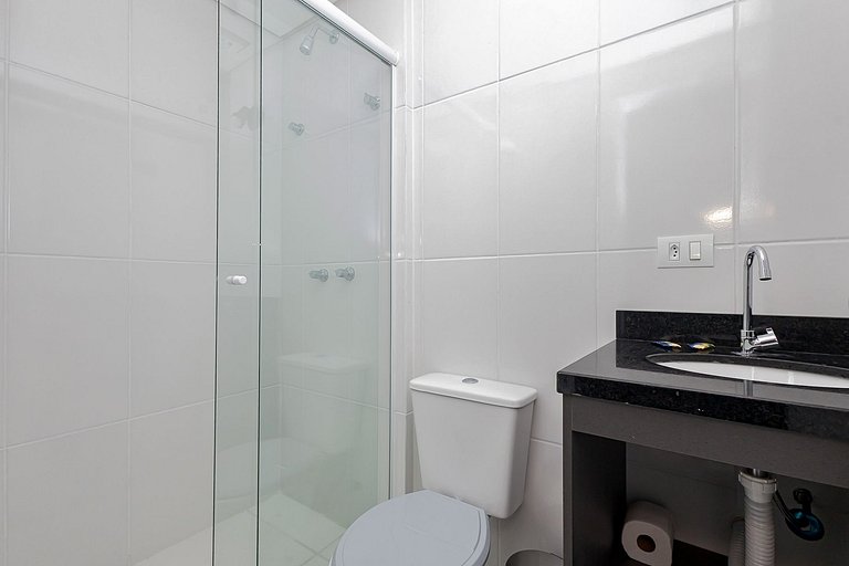 Studio a 3 min do Shopping Estação e Rodo