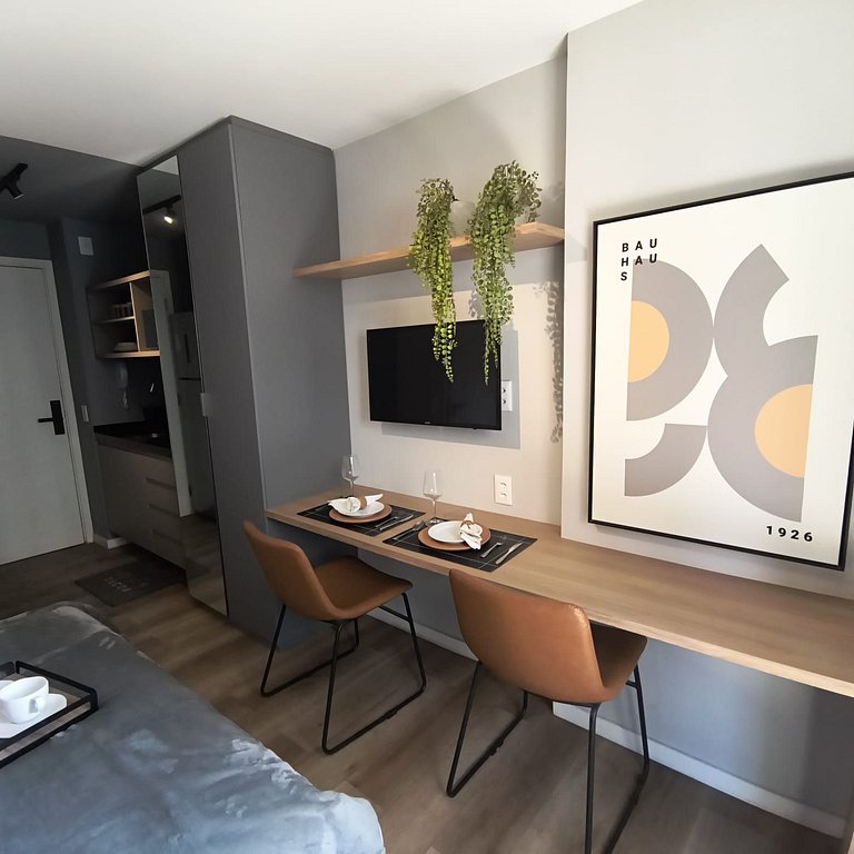 Studio moderno a 5 min da praia | Meireles