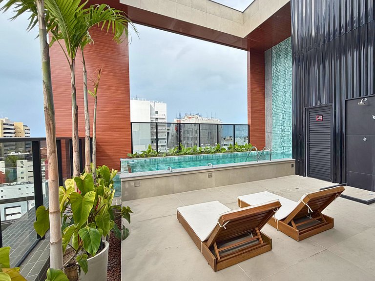 Studio em maceío | A 350m da praia e da orla