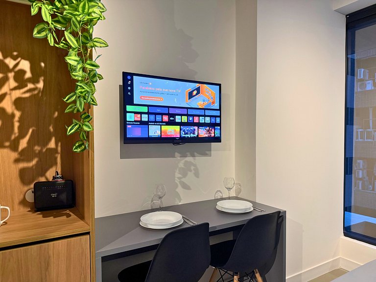 Studio moderno em Maceío | 350m da praia e da orla