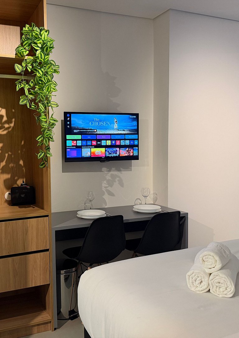 Studio moderno em Maceío | 350m da praia e da orla