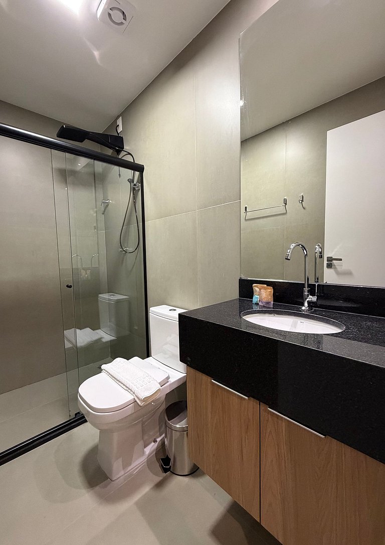 Studio moderno em Maceío | 350m da praia e da orla