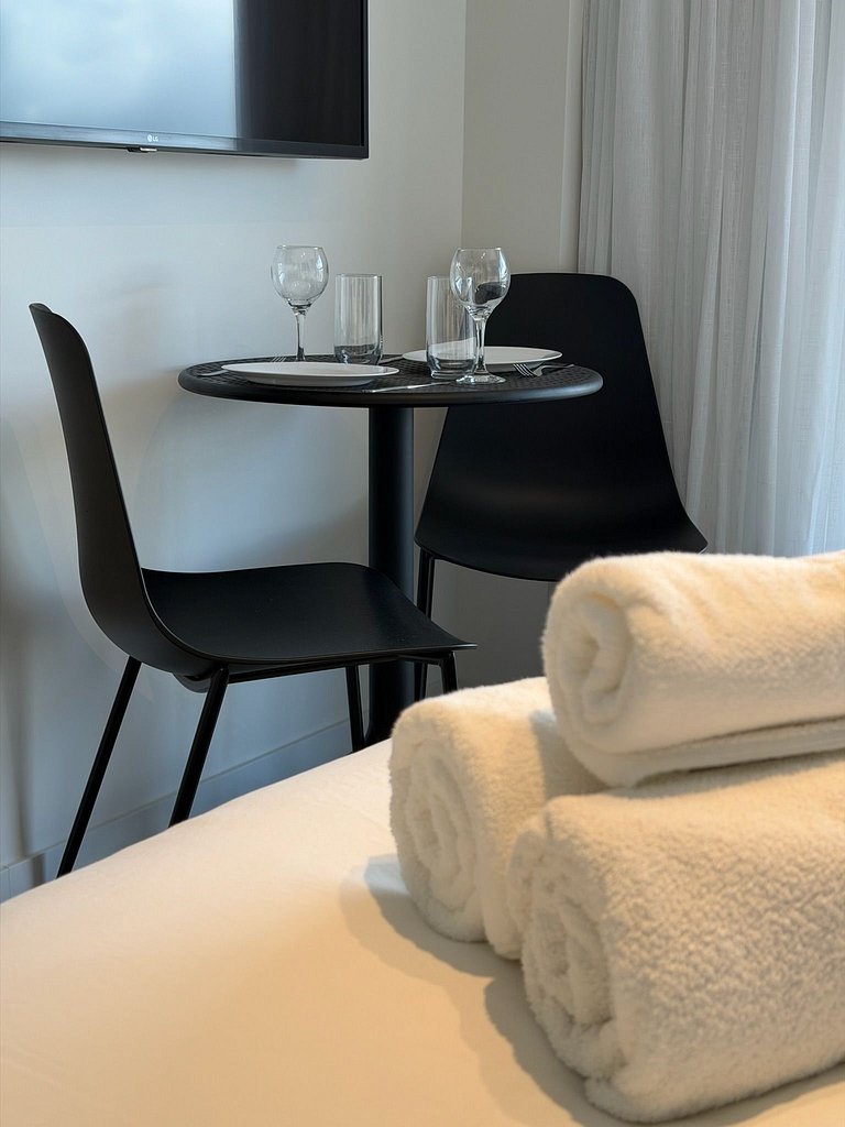 Studio c/ 3 camas s/ | A 350m da praia