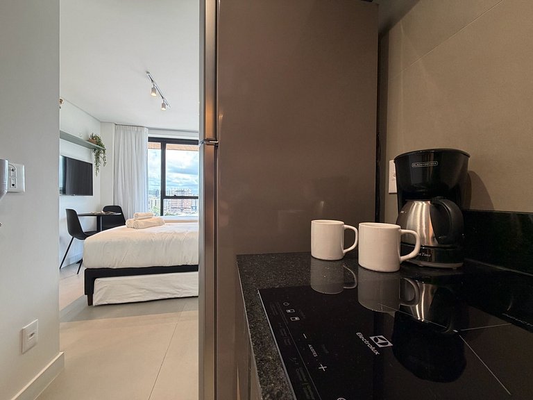 Studio c/ 3 camas s/ | A 350m da praia