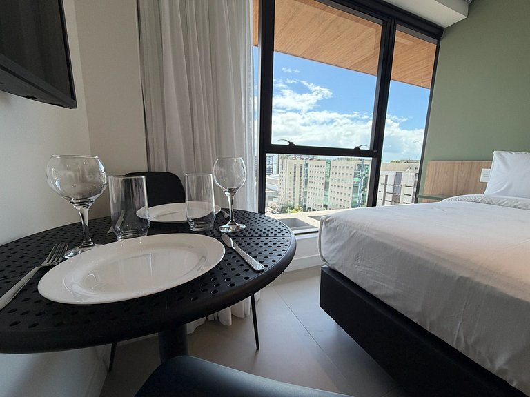 Studio c/ 3 camas s/ | A 350m da praia