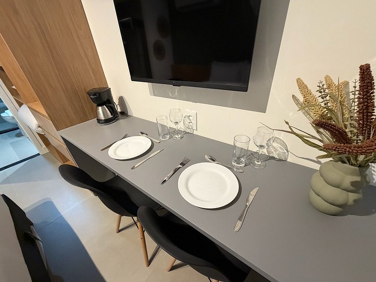 Studio p/ 3 em maceío | A 350m da praia e da orla