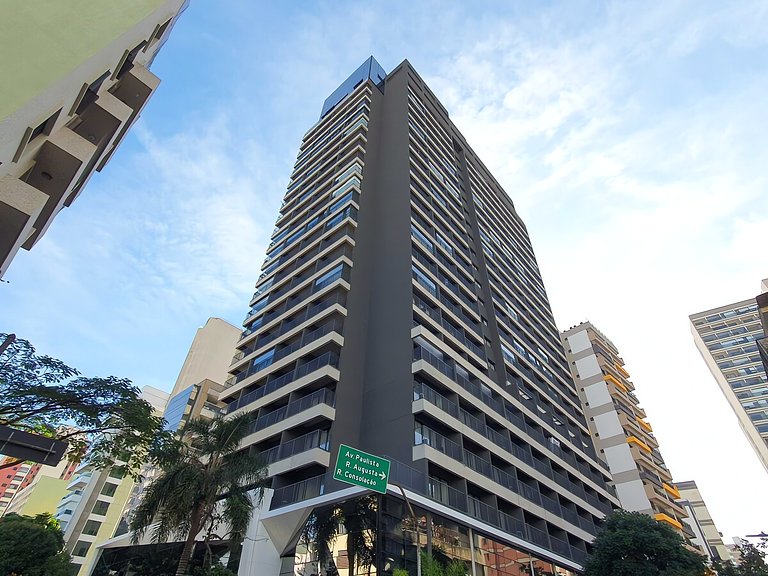 Studio Moderno com Varanda na Bela Vista by Housi