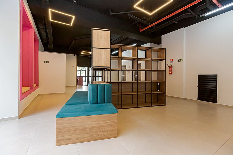 Studio a 3 min do Shopping Estação e Rodo