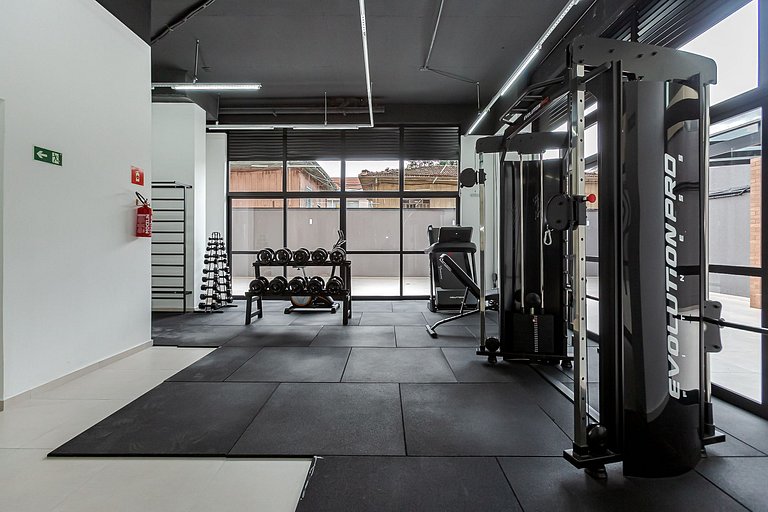 Studio a 3 min do Shopping Estação e Rodo