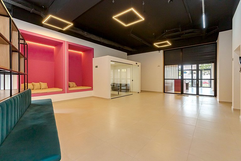 Studio a 3 min do Shopping Estação e Rodo