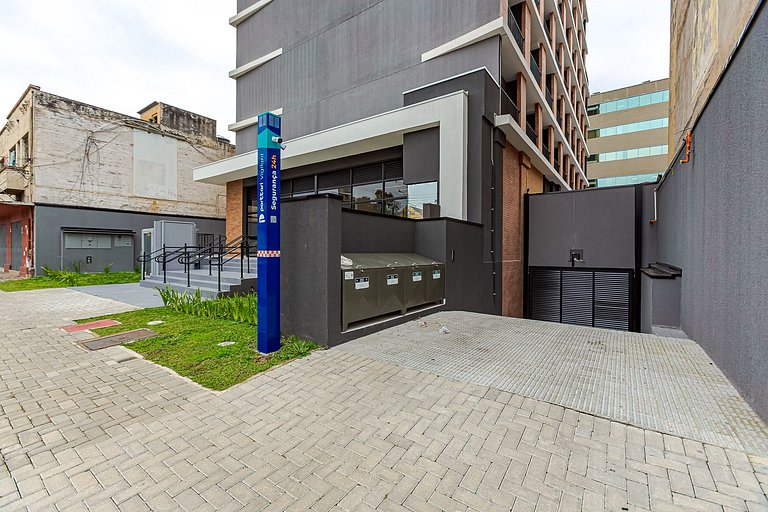 Studio a 3 min do Shopping Estação e Rodo