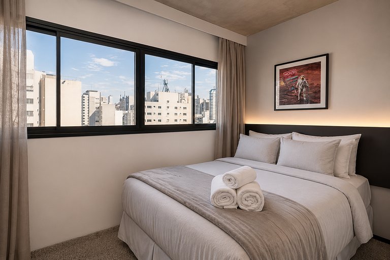 Studio Moderno na Bela Vista by Housi